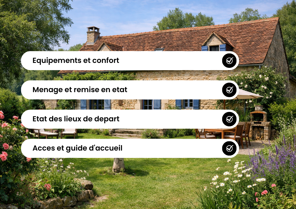 Checklist d'accueil pour gîte — modèle complet à télécharger